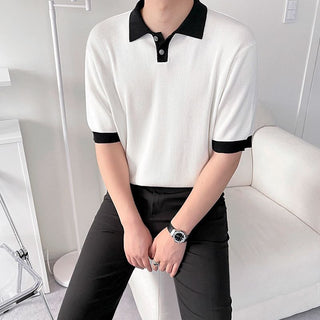 BRYNOUVELLE | POLO À MANCHES AMPLES POUR HOMME