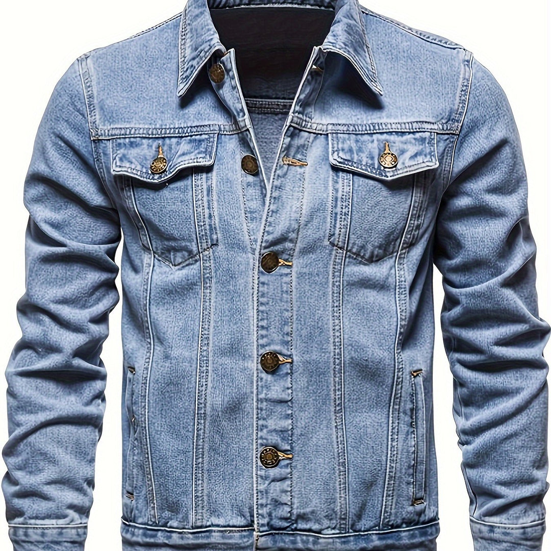 BRYNOUVELLE | Veste en Jean pour Homme - Veste de Travail