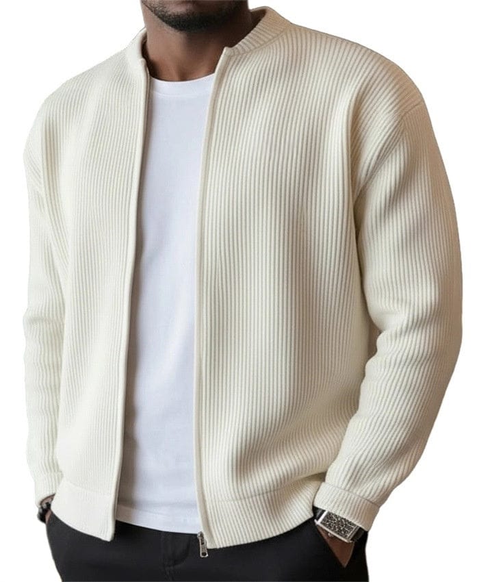 BRYNOUVELLE | CARDIGAN À COUTURES COULISSÉES POUR HOMMES