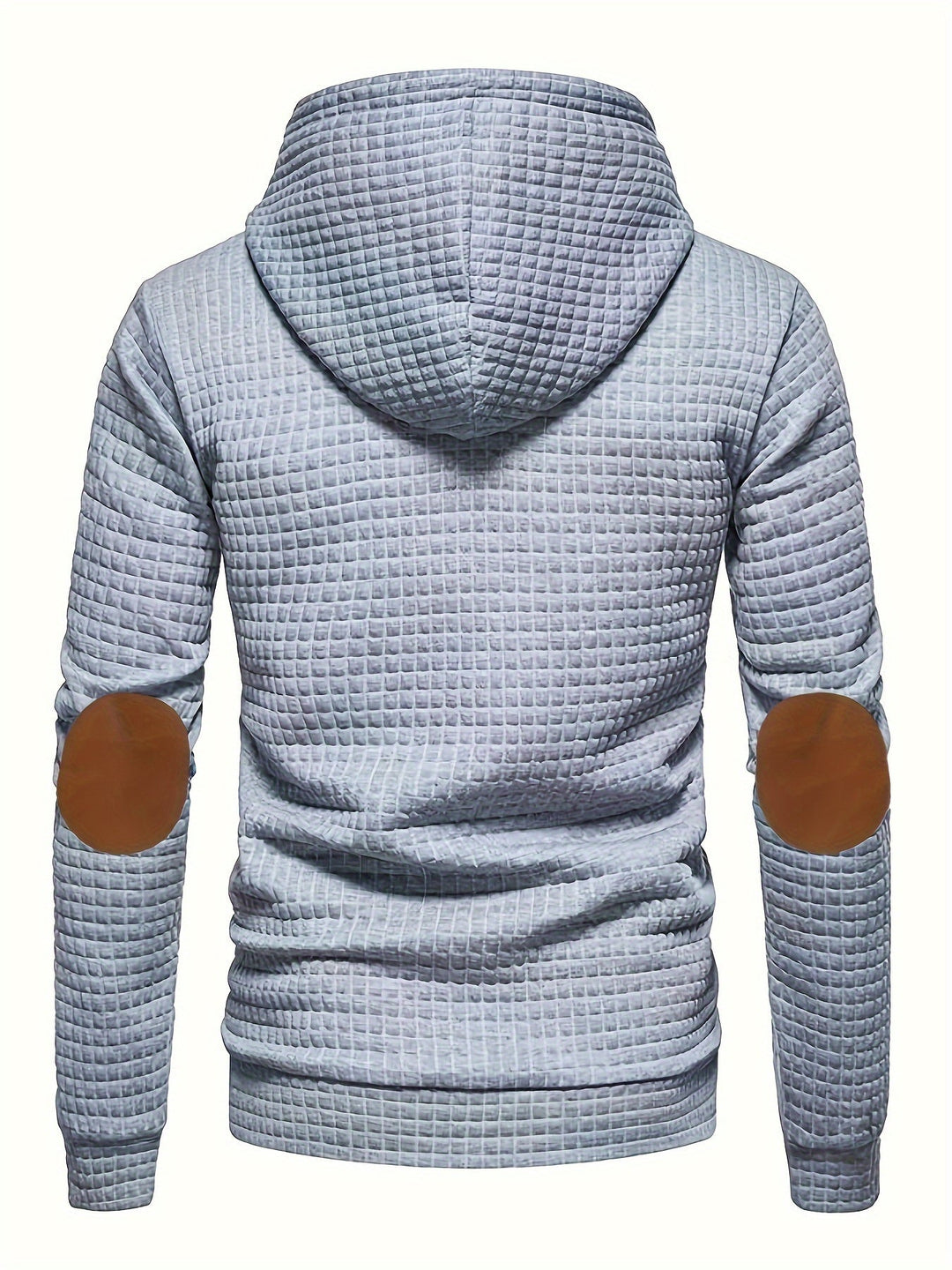 BRYNOUVELLE | VESTE À CAPUCHE À CARREAUX POUR HOMMES
