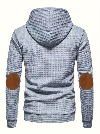 BRYNOUVELLE | VESTE À CAPUCHE À CARREAUX POUR HOMMES