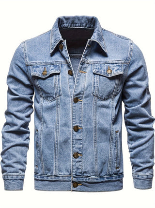 BRYNOUVELLE | Veste en Jean pour Homme - Veste de Travail