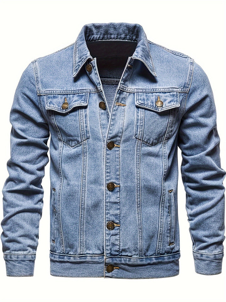 BRYNOUVELLE | Veste en Jean pour Homme - Veste de Travail