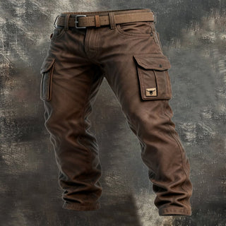 BRYNOUVELLE | PANTALON CARGO DOUBLÉ POUR HOMMES