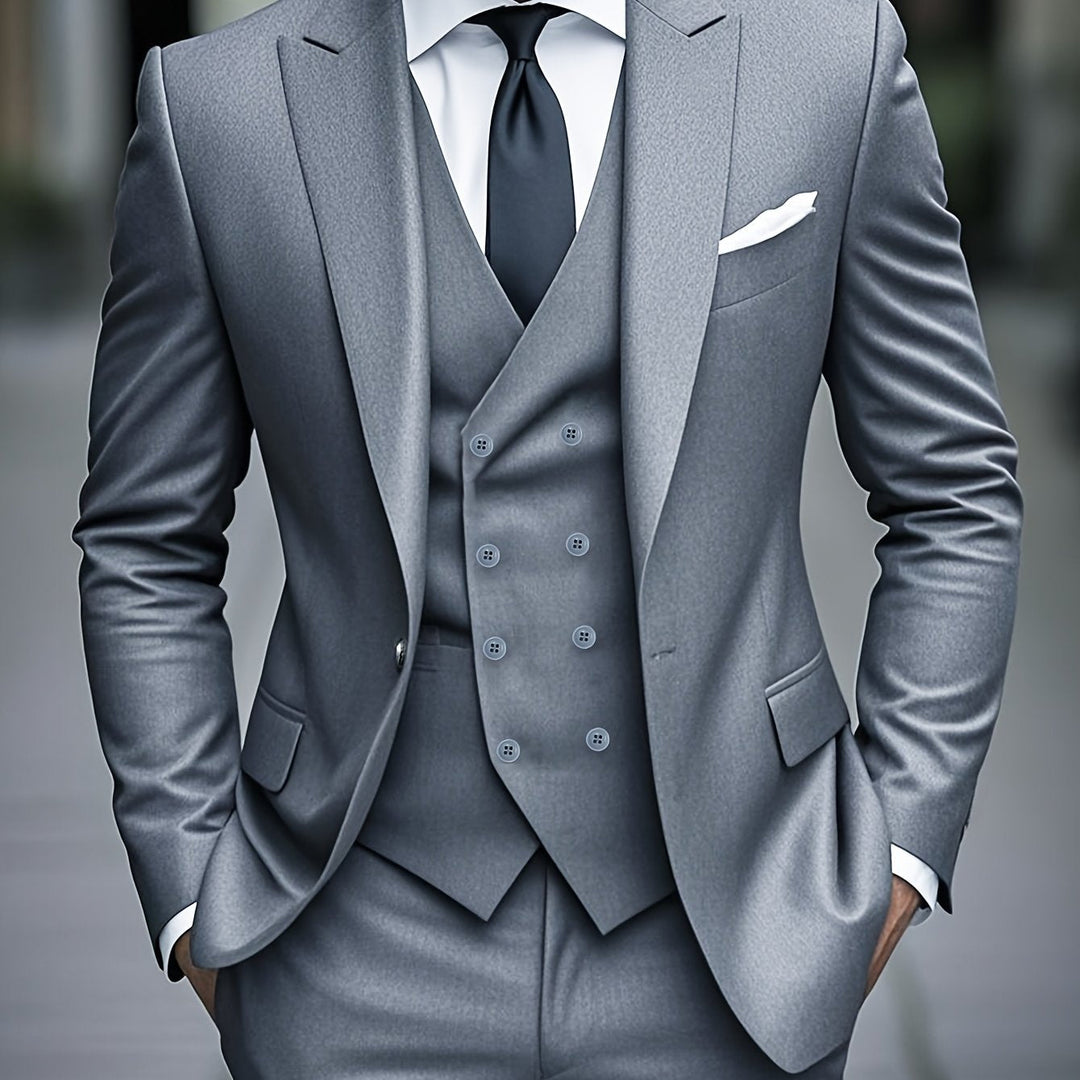 BRYNOUVELLE | Ensemble de Costume Trois Pièces pour Hommes