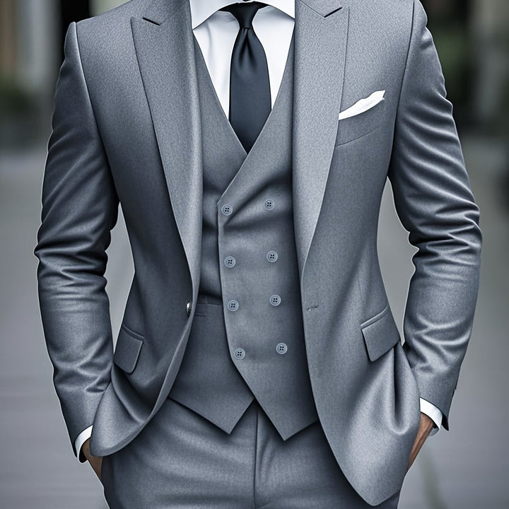 BRYNOUVELLE | Ensemble de Costume Trois Pièces pour Hommes