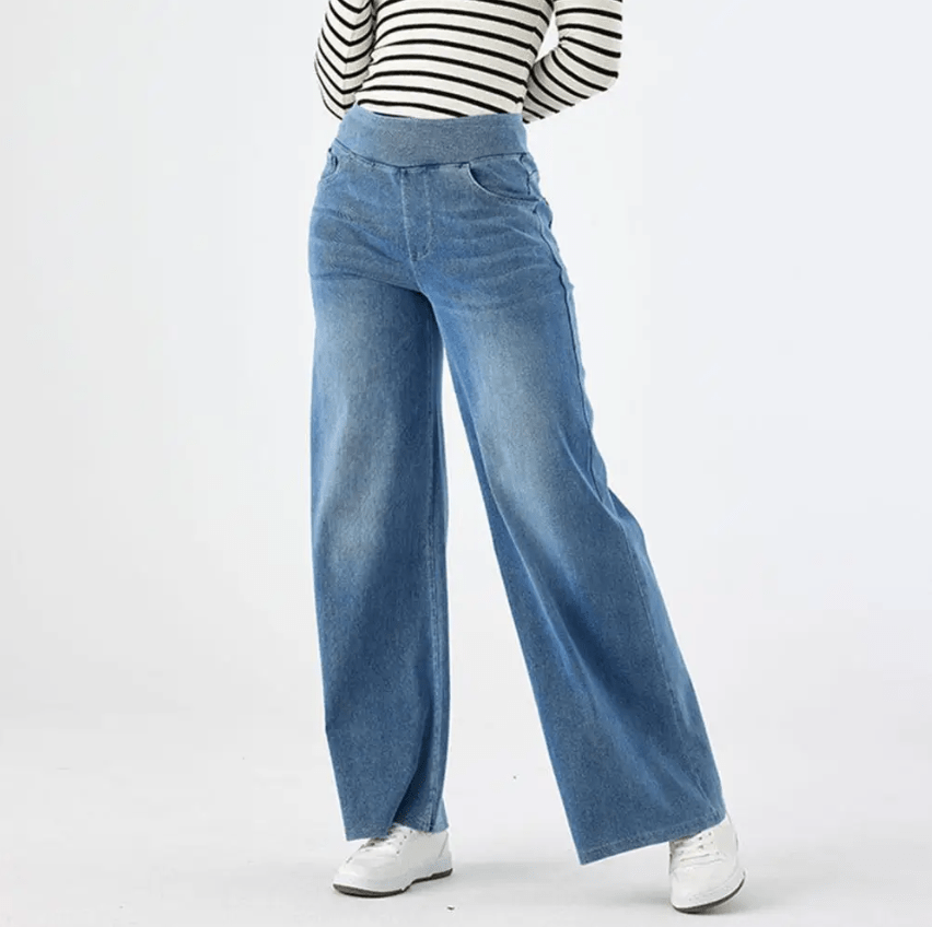 BRYNOUVELLE | PANTALON CONFORTABLE AVEC TAILLE ÉLASTIQUE