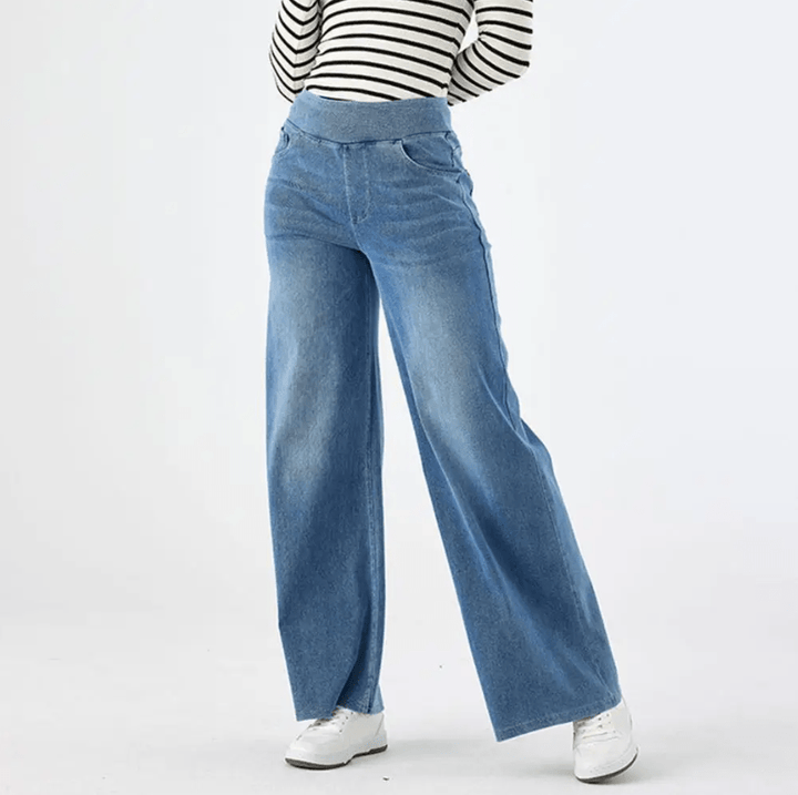 BRYNOUVELLE | PANTALON CONFORTABLE AVEC TAILLE ÉLASTIQUE