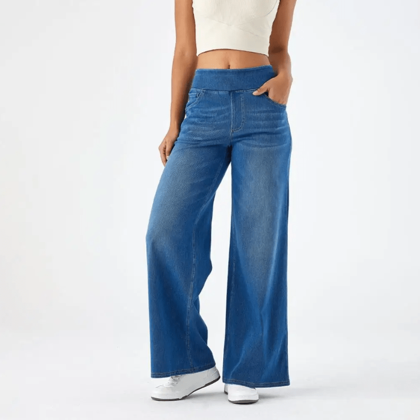 BRYNOUVELLE | PANTALON CONFORTABLE AVEC TAILLE ÉLASTIQUE