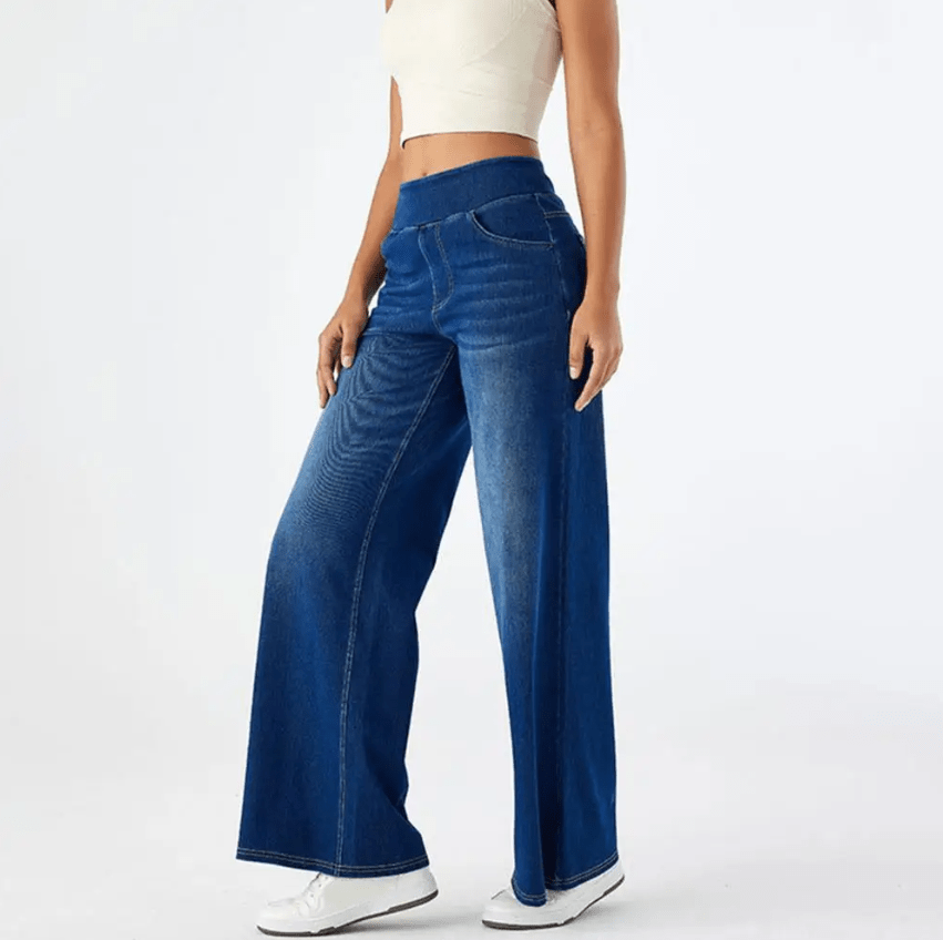 BRYNOUVELLE | PANTALON CONFORTABLE AVEC TAILLE ÉLASTIQUE