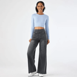 BRYNOUVELLE | PANTALON CONFORTABLE AVEC TAILLE ÉLASTIQUE