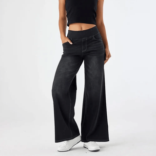 BRYNOUVELLE | PANTALON CONFORTABLE AVEC TAILLE ÉLASTIQUE