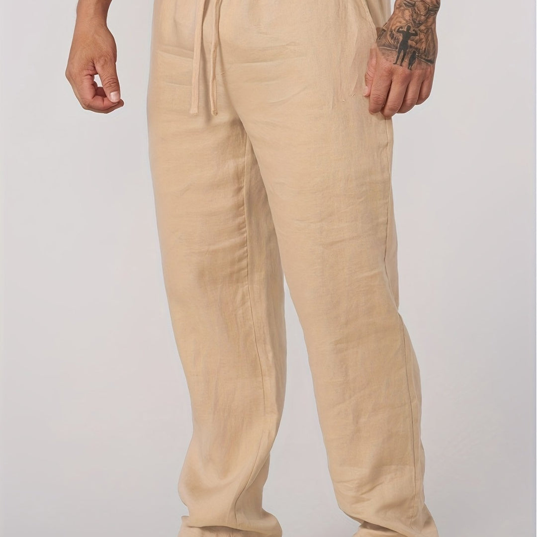 BRYNOUVELLE | PANTALON À CORDON DE SERRAGE POUR HOMMES