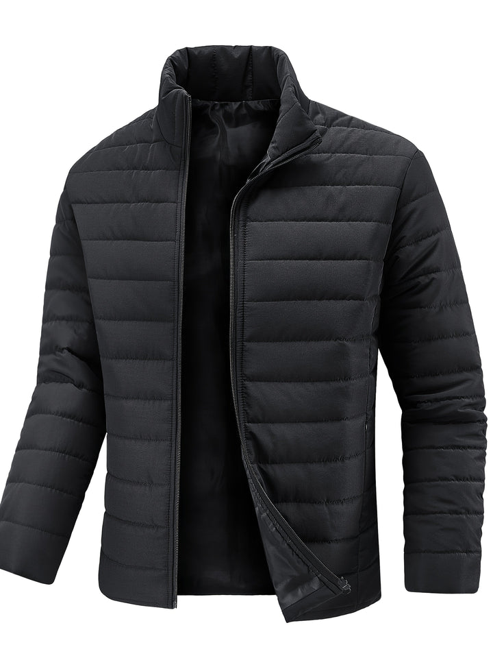 BRYNOUVELLE | VESTE VINTAGE À FERMETURE ÉCLAIR POUR HOMMES