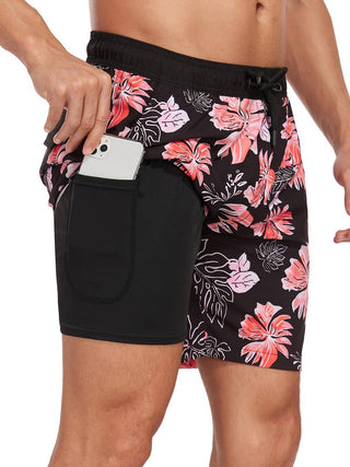 BRYNOUVELLE | SHORTS DE BAIN DE VACANCES POUR HOMMES