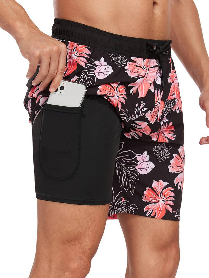 BRYNOUVELLE | SHORTS DE BAIN DE VACANCES POUR HOMMES