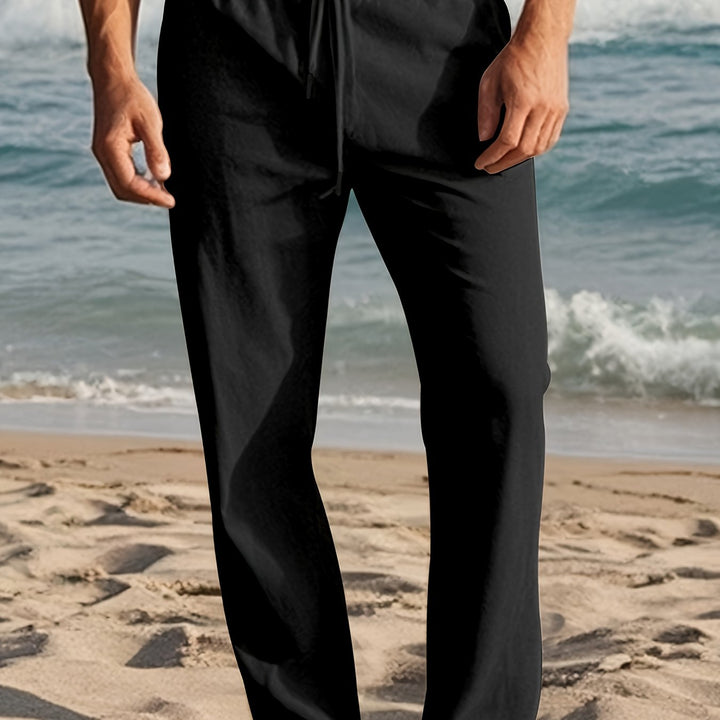 BRYNOUVELLE | PANTALON EN LIN POUR HOMMES