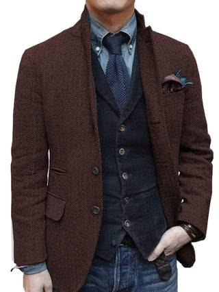 BRYNOUVELLE | Veste Vintage à Revers pour Hommes