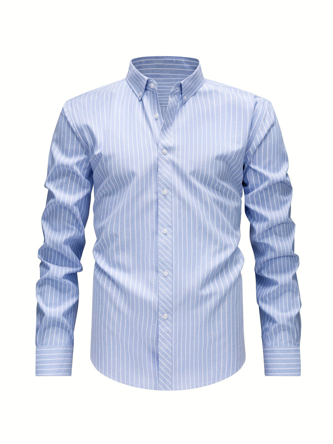 BRYNOUVELLE | Chemise Rayée en Coton pour Hommes