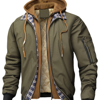 BRYNOUVELLE | Veste de travail à capuche pour homme