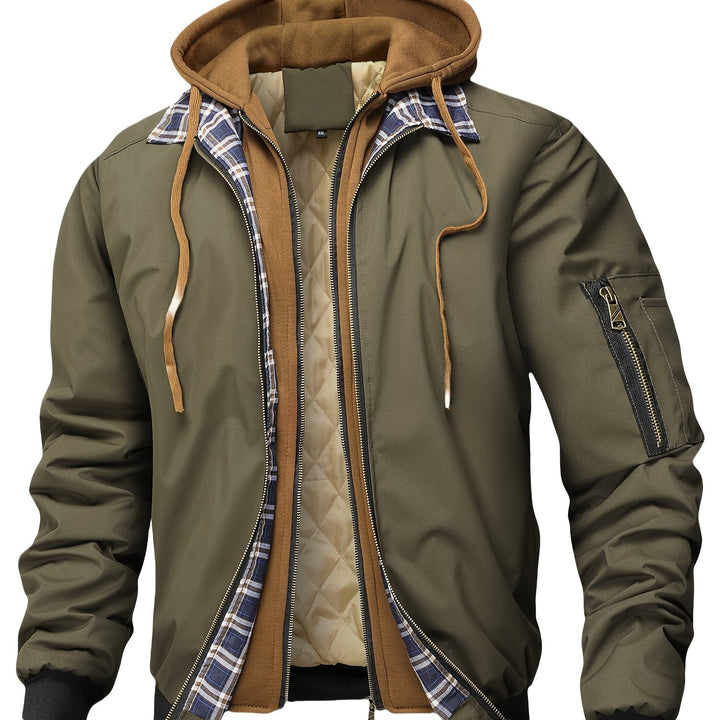 BRYNOUVELLE | Veste de travail à capuche pour homme