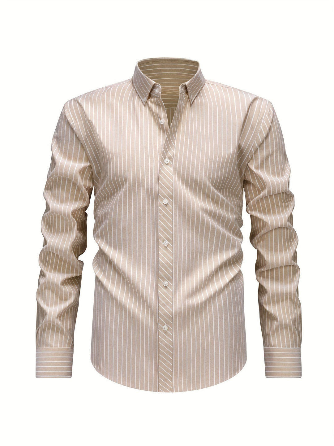 BRYNOUVELLE | Chemise Rayée en Coton pour Hommes