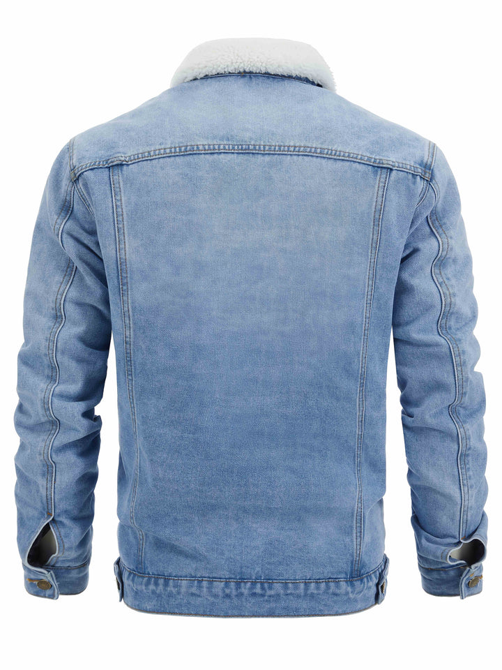 BRYNOUVELLE | Veste en Jean pour Homme - Veste de Travail