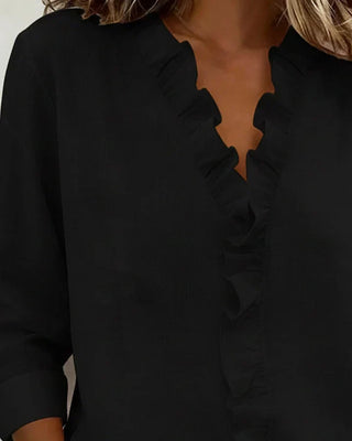 BRYNOUVELLE | Blouse à Volants Susan