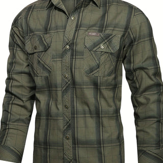BRYNOUVELLE | Chemise en Coton à Revers pour Homme