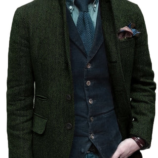 BRYNOUVELLE | Veste Vintage à Revers pour Hommes