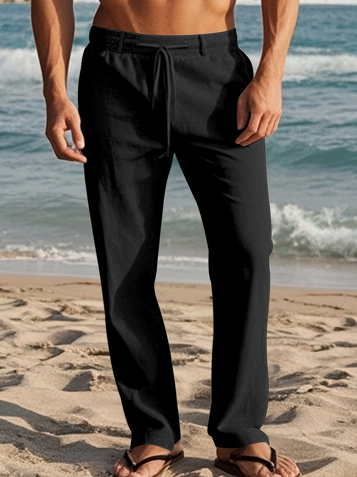 BRYNOUVELLE | PANTALON EN LIN POUR HOMMES