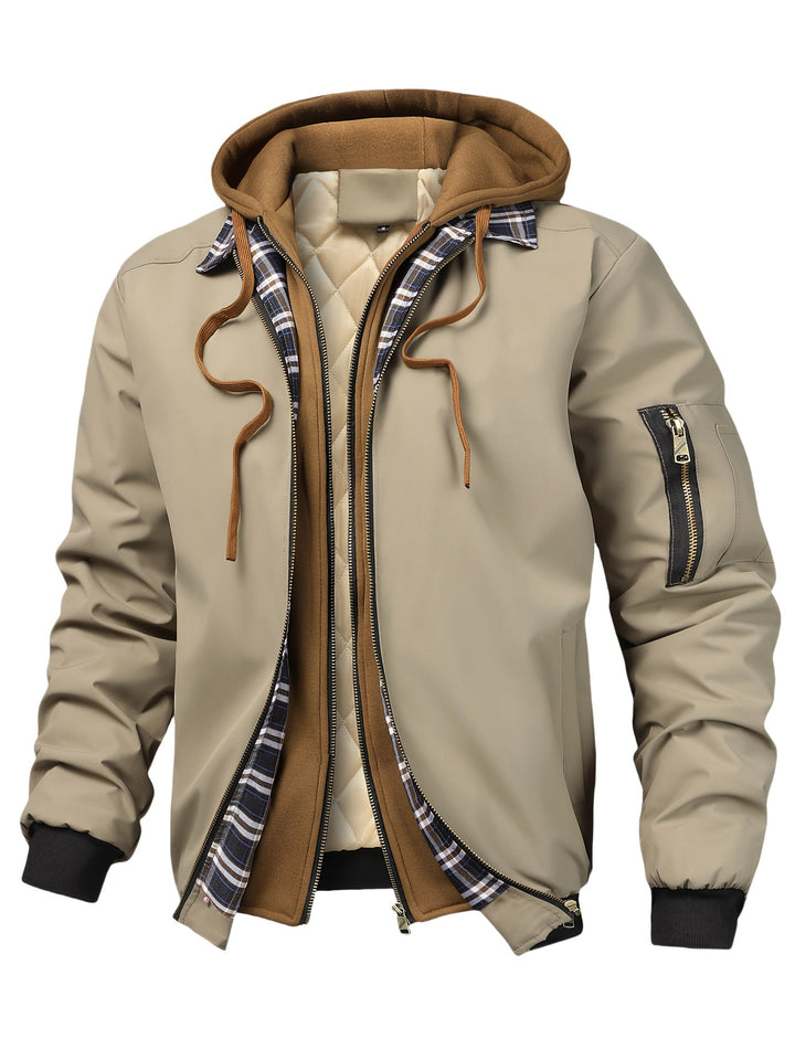 BRYNOUVELLE | Veste de travail à capuche pour homme