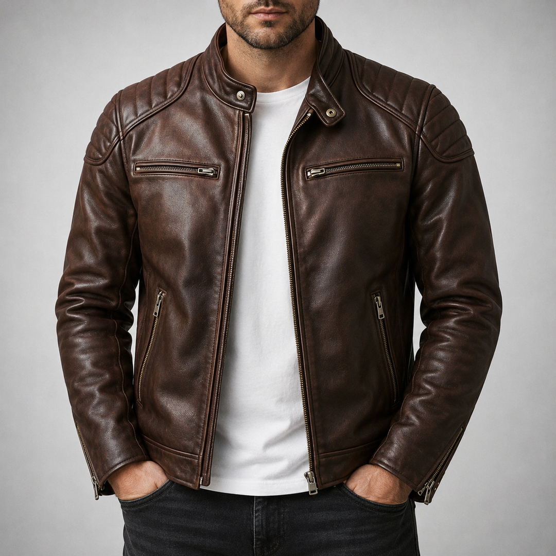 BRYNOUVELLE | Veste de Moto Masculine