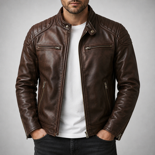 BRYNOUVELLE | Veste de Moto Masculine