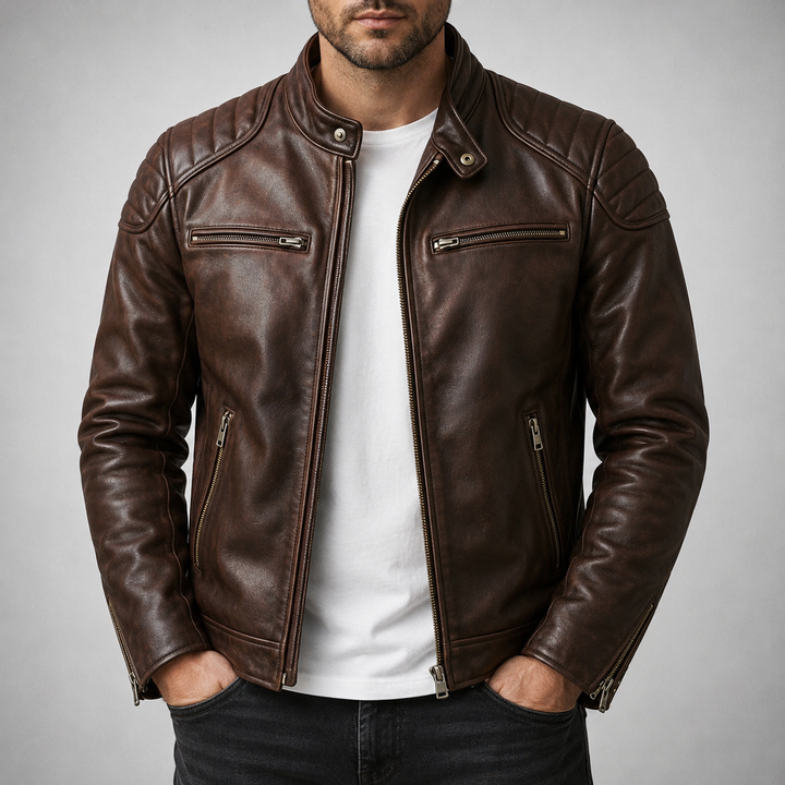 BRYNOUVELLE | Veste de Moto Masculine