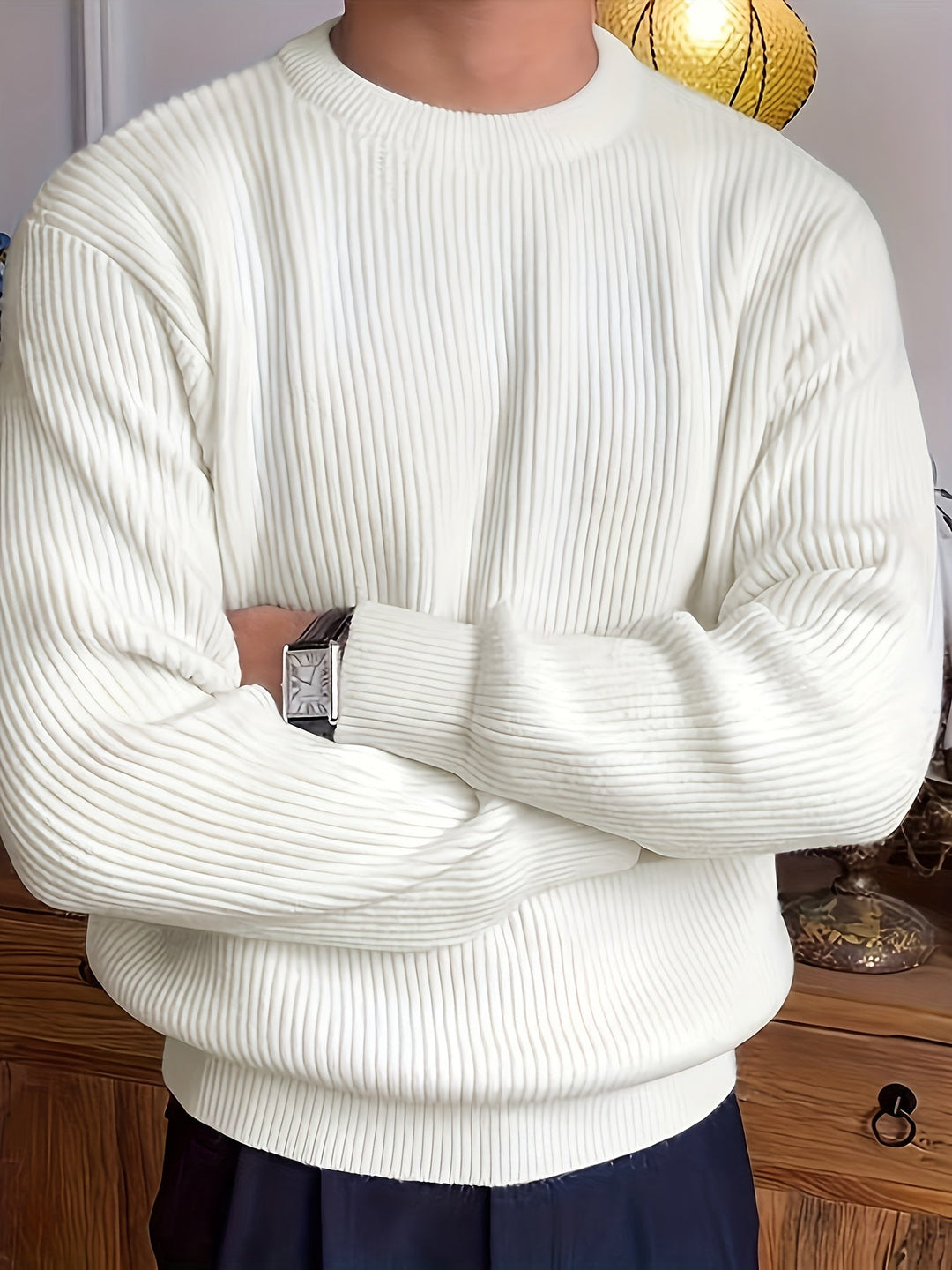 BRYNOUVELLE | PULL AMPLE EN MAILLE POUR HOMMES