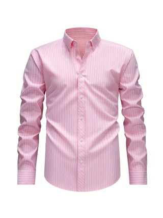 BRYNOUVELLE | Chemise Rayée en Coton pour Hommes