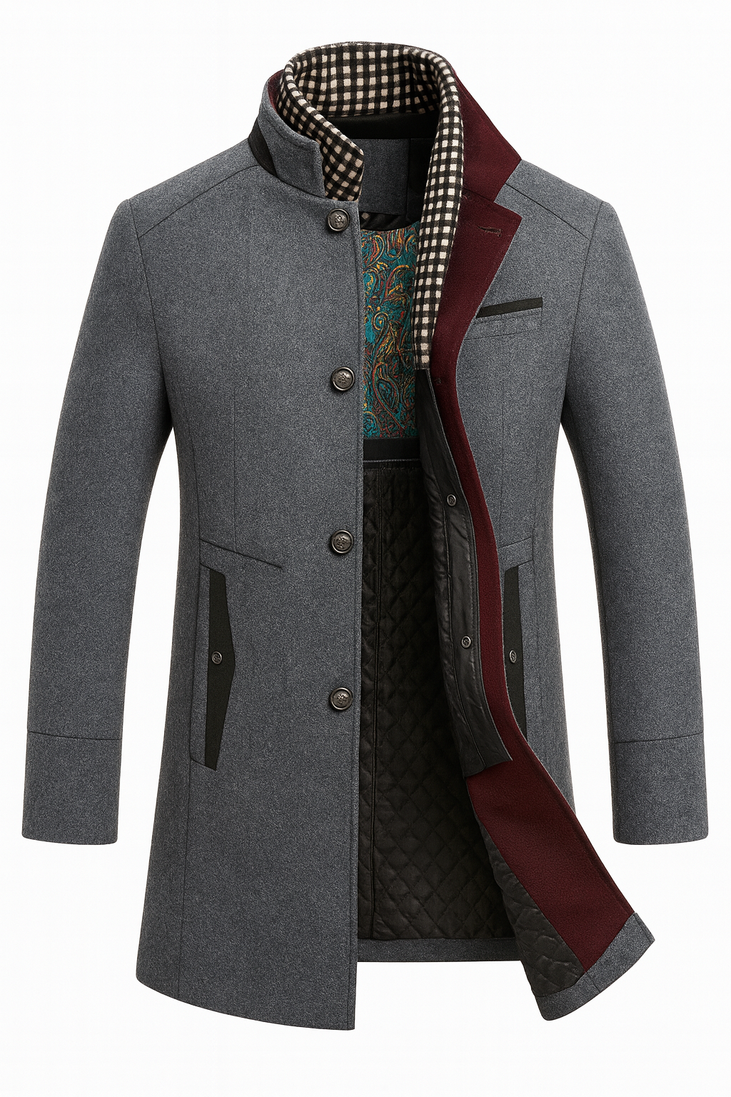 BRYNOUVELLE | Manteau en Laine pour Hommes