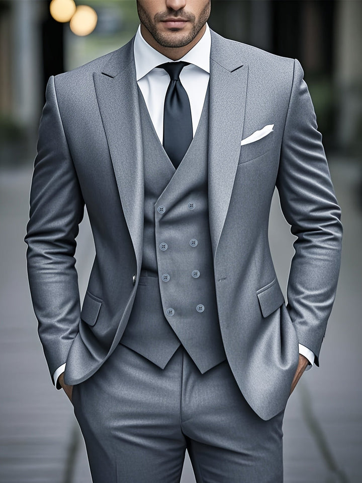 BRYNOUVELLE | Ensemble de Costume Trois Pièces pour Hommes