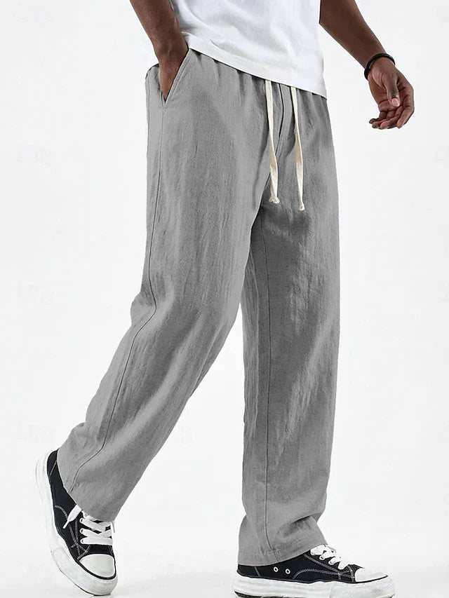 BRYNOUVELLE | PANTALONS EN LIN DE QUOTIDIEN POUR HOMMES