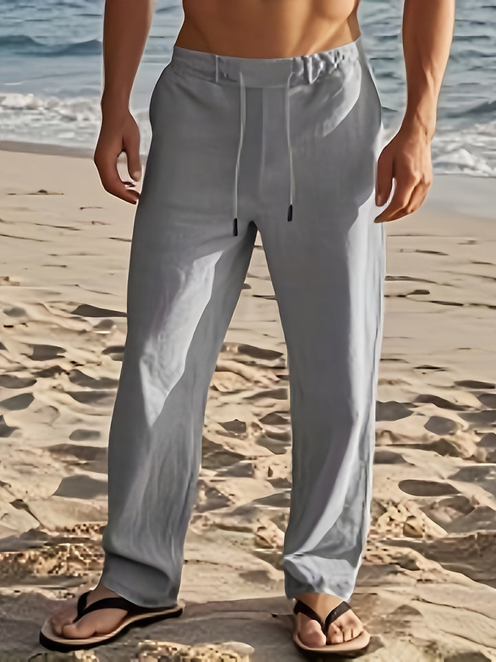 BRYNOUVELLE | PANTALON EN LIN POUR HOMMES