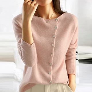 Cardigan en maille boutonné Capucine