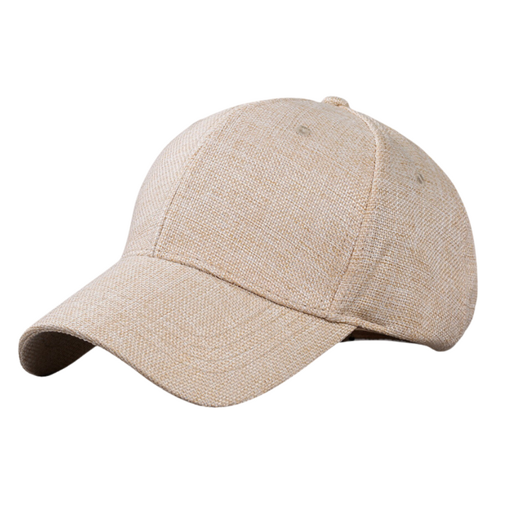 BRYNOUVELLE | CASQUETTE CLASSIQUE EN LIN POUR HOMMES