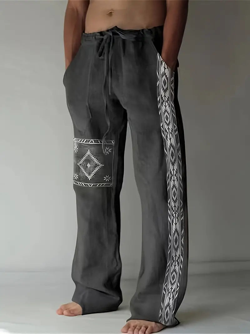PIERRE | PANTALON BOHO‑CHIC