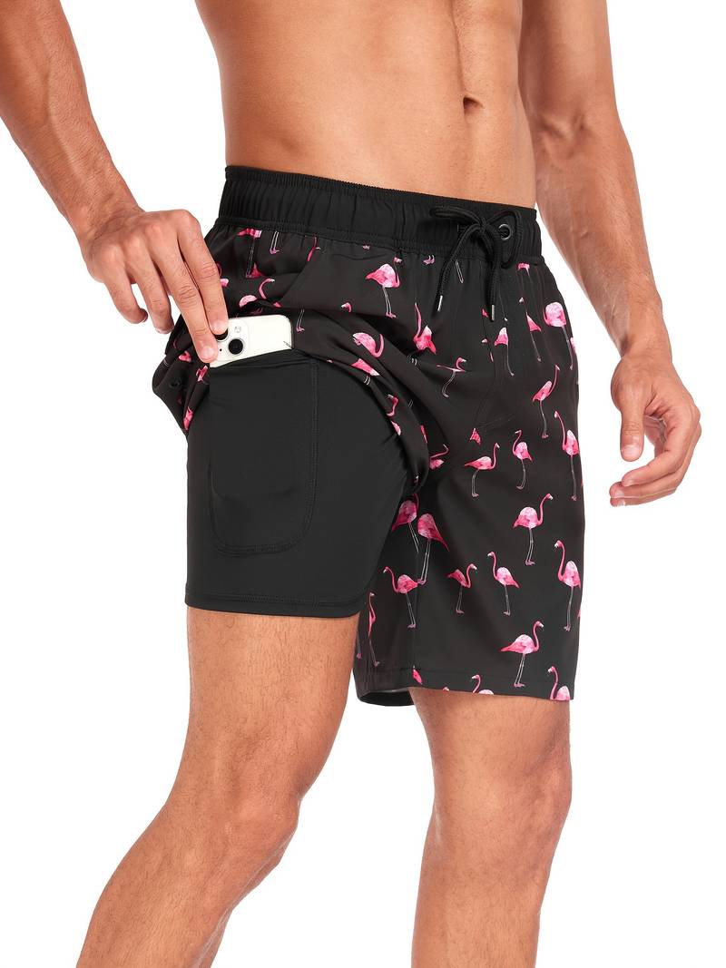 BRYNOUVELLE | SHORTS DE BAIN DE VACANCES POUR HOMMES