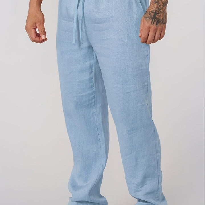 BRYNOUVELLE | PANTALON À CORDON DE SERRAGE POUR HOMMES