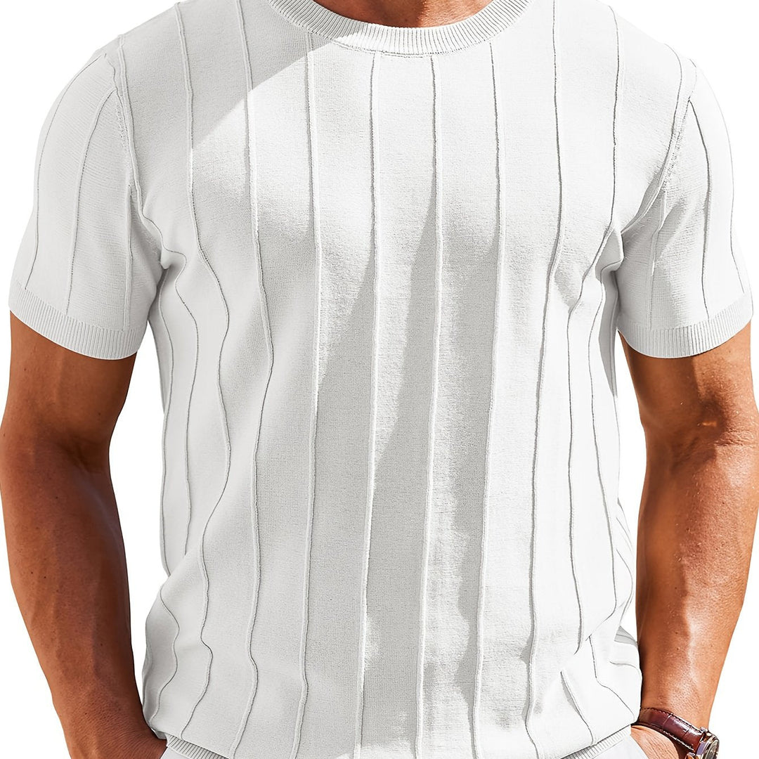 BRYNOUVELLE | CHEMISE EN MAILLE DE COTON POUR HOMME