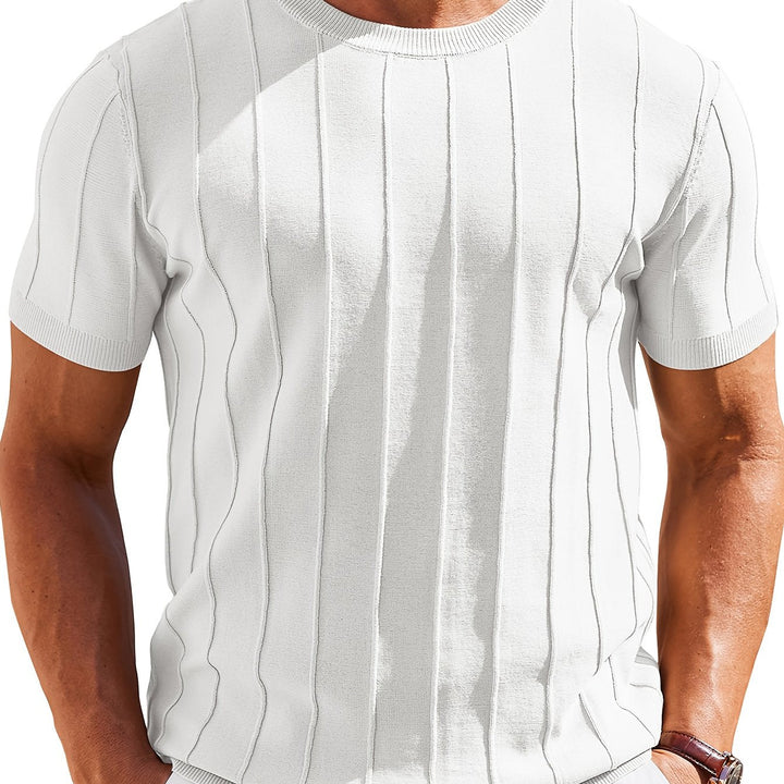 BRYNOUVELLE | CHEMISE EN MAILLE DE COTON POUR HOMME