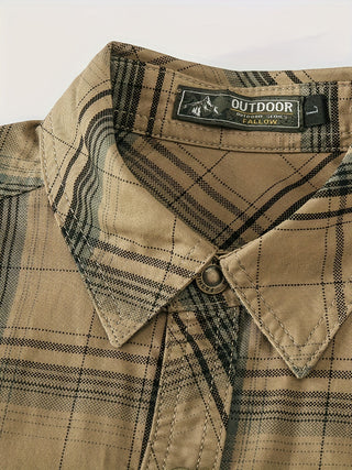 BRYNOUVELLE | Chemise en Coton à Revers pour Homme