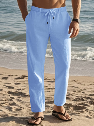 BRYNOUVELLE | PANTALON EN LIN POUR HOMMES
